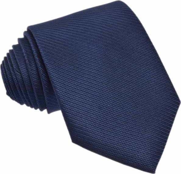 Krawat republic of ties z jedwabiu bez wzorów