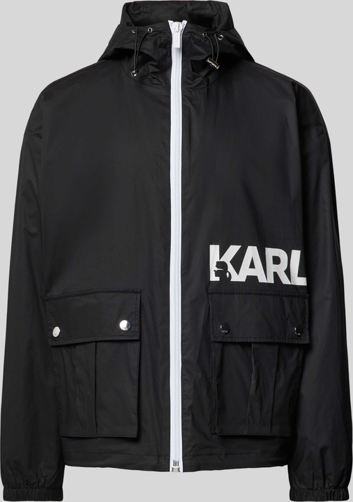 Kurtka Karl Lagerfeld w młodzieżowym stylu krótka