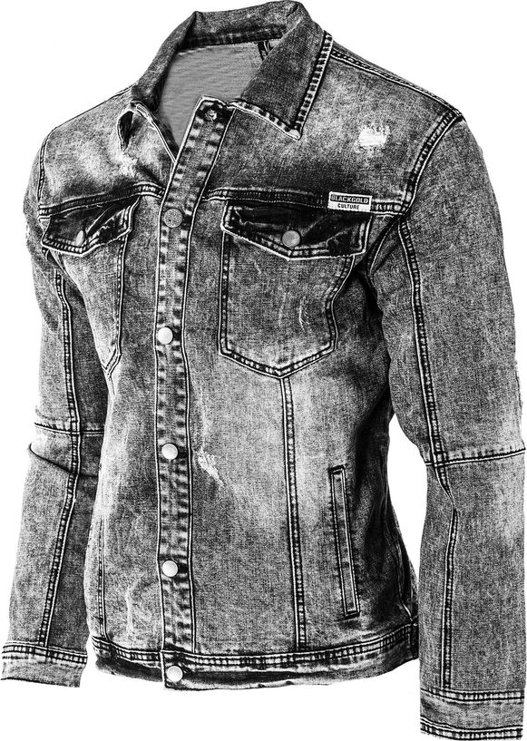 Kurtka Risardi krótka z jeansu w młodzieżowym stylu