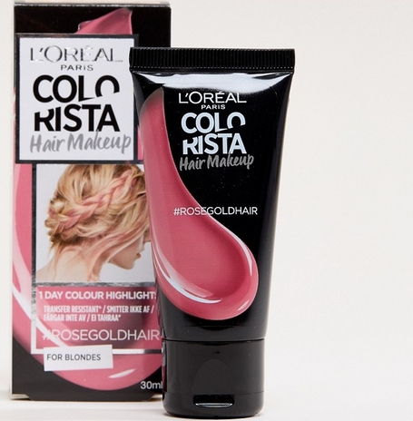 L Oréal Pa L&apos;Oreal Paris - Colorista Hair Makeup - Tymczasowa koloryzacja dla blondynek w odcieniu Rose Gold-Złoty