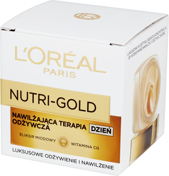 L'Oreal Paris L&apos;oréal Paris Nutri Gold Nawilżająca Terapia Odżywcza Na Dzień 50 Ml