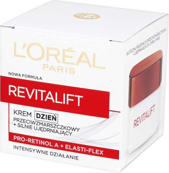 L'Oreal Paris L&apos;oréal Paris Revitalift Krem Przeciwzmarszczkowy I Silnie Ujędrniający Na Dzień 50 Ml
