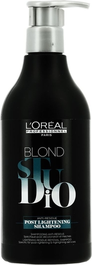 L'Oreal Paris Loreal Blond Studio Post Lightening | Szampon po dekoloryzacji 500ml - Wysyłka w 24H!