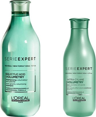 L'Oreal Paris LOREAL VOLUMETRY Zestaw nadający objętość cienkim włosom szampon 300ml i odżywka 200ml