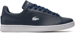 Lacoste Sneakersy Carnaby Pro Leather 747SMA0043 Granatowy