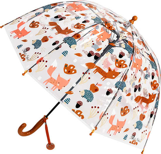 Le Monde du Parapluie Parasol dziecięcy &amp;quot;Fox&amp;quot; ze wzorem - Ø 70 cm