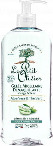 Le Petit Olivier Micelarny żel myjący z Aloe Vera i zieloną herbatą (Micellar Clean sing Gel) 400 ml