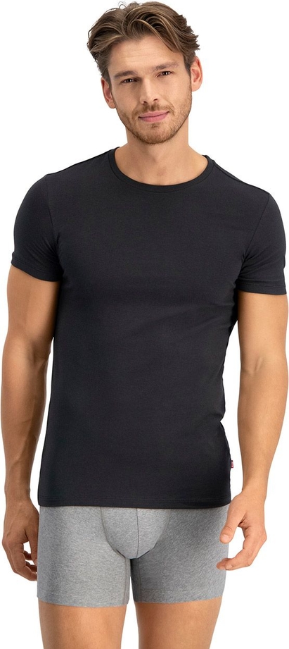 Levis 2-pack bawełnianych t-shirtów męskich 905055001, Kolor czarny, Rozmiar S, Levis