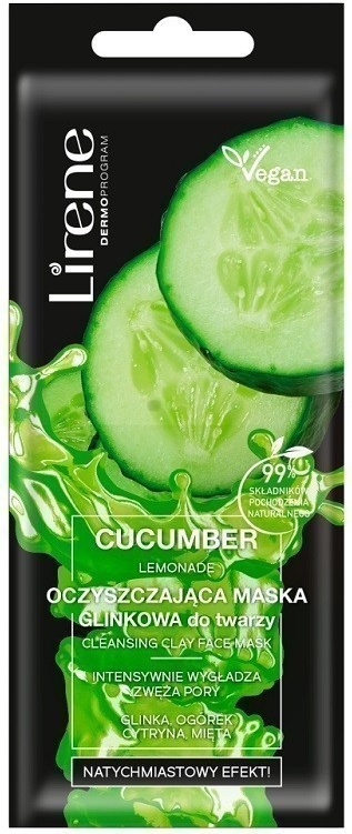 Lirene - Maseczka Cucumber Lemonade 7ml