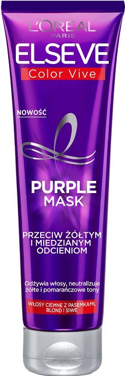 Loreal Elseve Elseve - maska do włosów Color Vive Purple 150ml