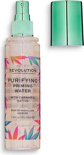 Makeup Revolution, baza pod makijaż w spray&apos;u Priming Water W Cannabis Sativa