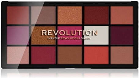 Makeup Revolution Reloaded Eye Shadow Palette Red Alert (Eye Palette) Shadow (Eye Palette) 15 x 1,1 g