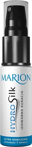 Marion, Hydro Silk, jedwabna kuracja do włosów ultra nawilżenie, 15 ml