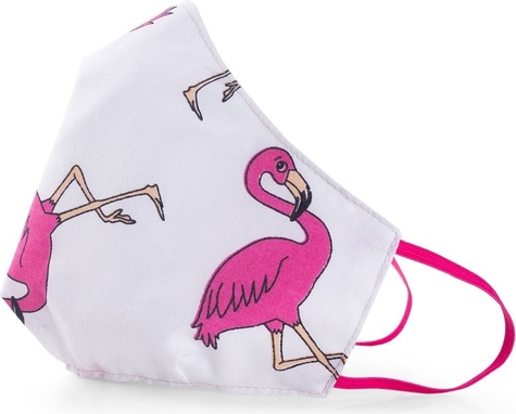 Maseczka ochronna dla dzieci QART Kids - Flamingi