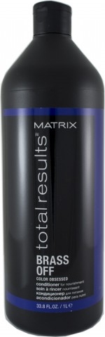 MATRIX TOTAL RESULTS Brass OFF odżywka do włosów rozjaśnianych 1000ml