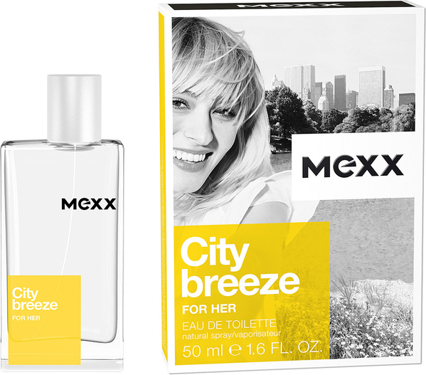 Mexx, City Breeze For Her, woda toaletowa w sprayu, 50 ml