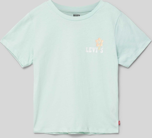 Miętowa bluzka dziecięca Levi’s® Kids dla dziewczynek