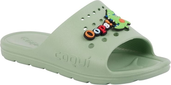 Miętowe buty dziecięce letnie Coqui