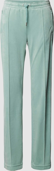 Miętowe spodnie Juicy Couture