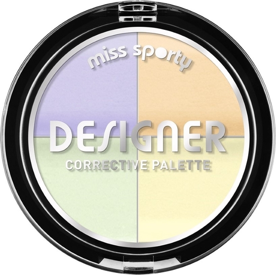 Miss Sporty, Designer Corrective Palette, paletka czterech korektorów, 7 g