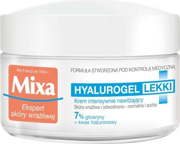 MIXA_Ekspert Skóry Wrażliwej Hyalurogel krem intensywnie nawilżający 50ml
