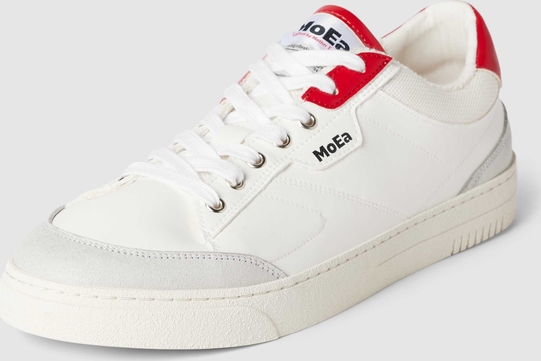 Moea Sneakery sznurowane z detalami z logo