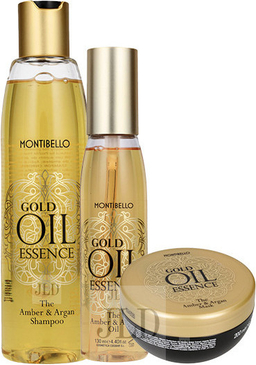 Montibello Gold Oil Essence zestaw wydobywający piękno