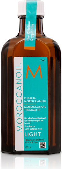 MoroccanOil Oil Treatment Light | Naturalny olejek arganowy do włosów cienkich i delikatnych 125ml - Wysyłka w 24H!