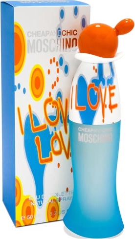 Moschino, Cheap and Chic, I Love Love for Women, Woda toaletowa, 50 ml