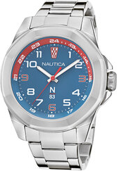 Nautica Zegarek NAPTBS206 Srebrny