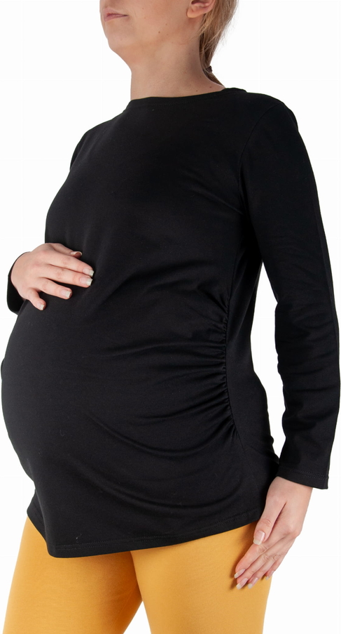 New York Style Bluzka BASIC ciążowa czarna NewYorkStyle