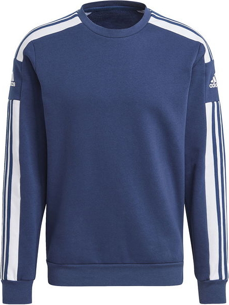 Niebieska bluza Adidas z tkaniny w sportowym stylu