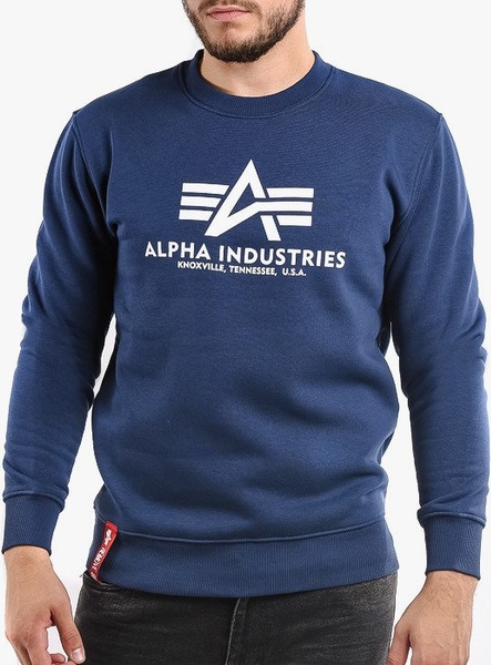 Niebieska bluza Alpha Industries