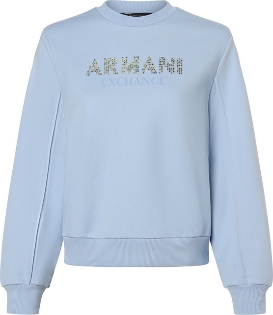Niebieska bluza Armani Exchange