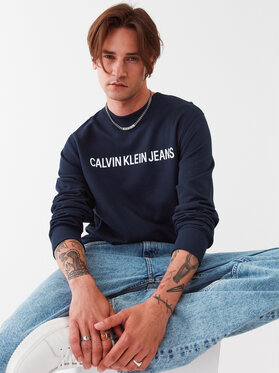 Niebieska bluza Calvin Klein w młodzieżowym stylu