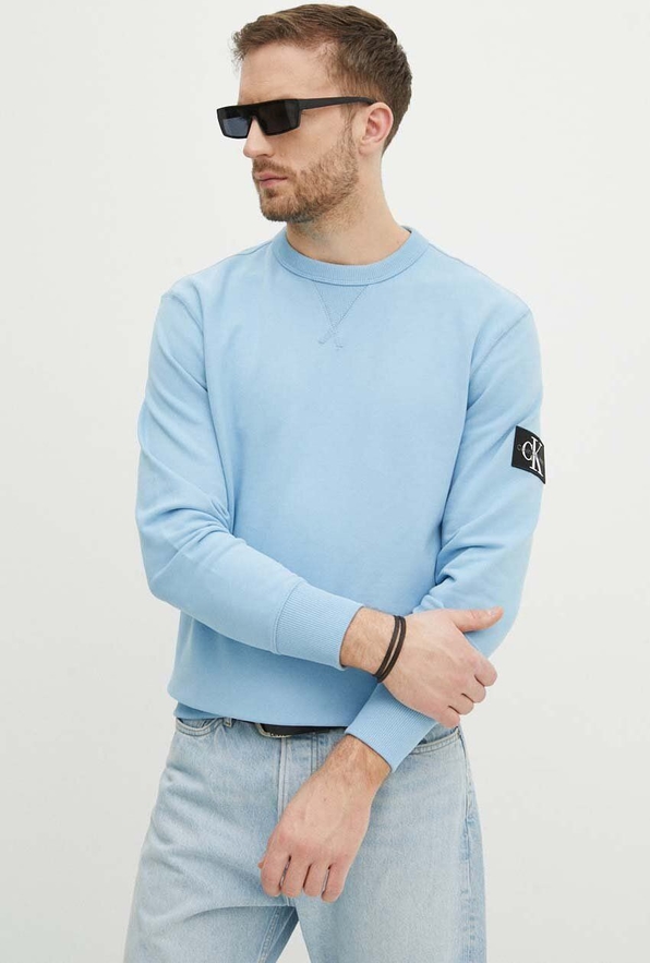 Niebieska bluza Calvin Klein z bawełny