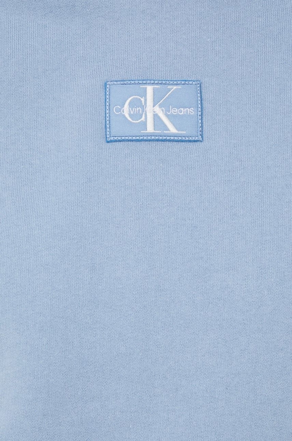 Niebieska bluza Calvin Klein z dzianiny