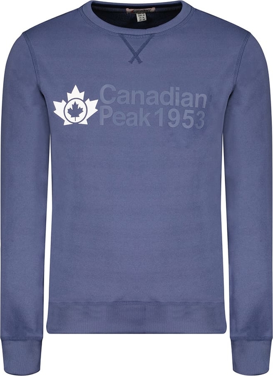 Niebieska bluza Canadian Peak w młodzieżowym stylu
