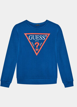 Niebieska bluza dziecięca Guess dla chłopców