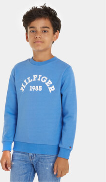 Niebieska bluza dziecięca Tommy Hilfiger dla chłopców