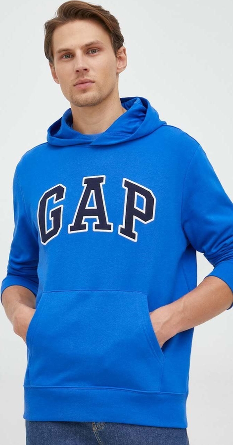 Niebieska bluza Gap w młodzieżowym stylu