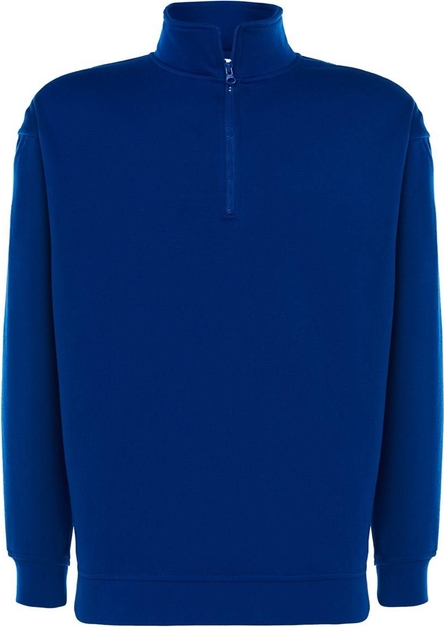 Niebieska bluza JK Collection w stylu casual z dresówki
