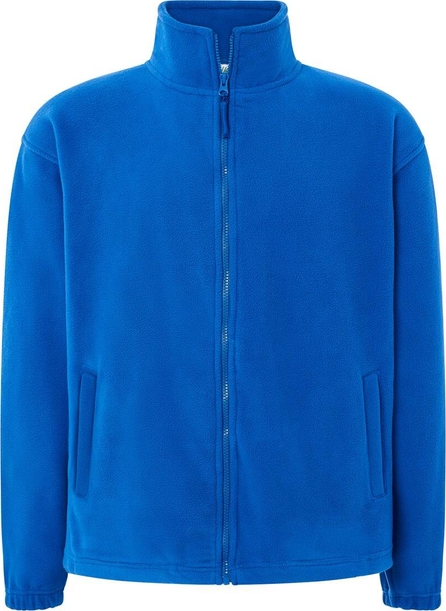 Niebieska bluza JK Collection w stylu casual z polaru