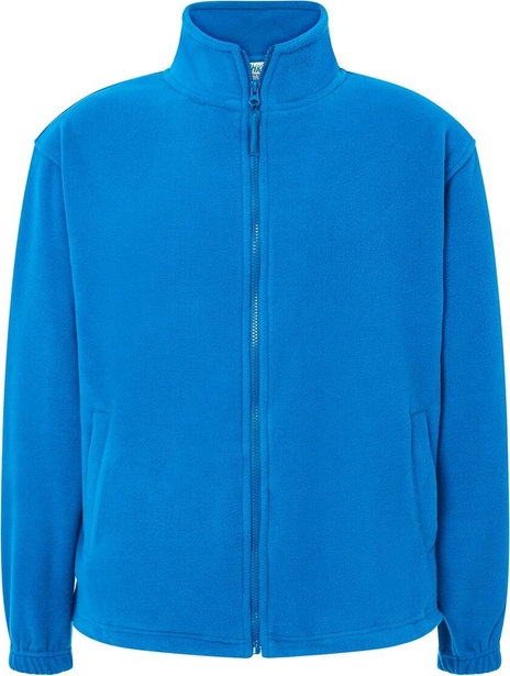 Niebieska bluza JK Collection z polaru w stylu casual