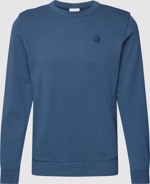 Niebieska bluza Knowledge Cotton Apparel w stylu casual
