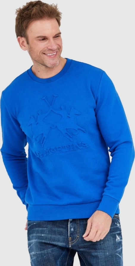 Niebieska bluza La Martina w młodzieżowym stylu