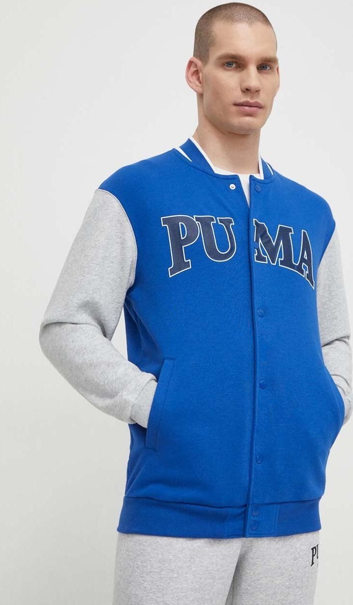 Niebieska bluza Puma w sportowym stylu