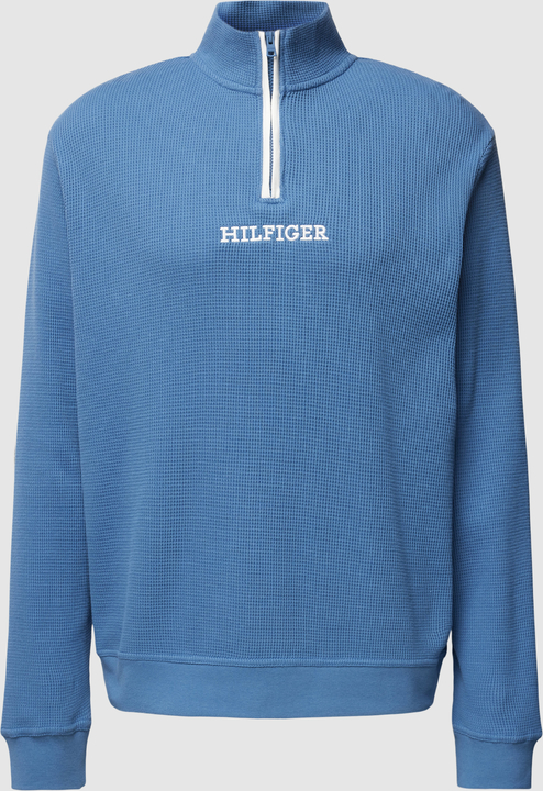 Niebieska bluza Tommy Hilfiger z bawełny w młodzieżowym stylu