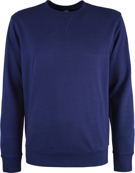 Niebieska bluza ubierzsie.com w stylu casual