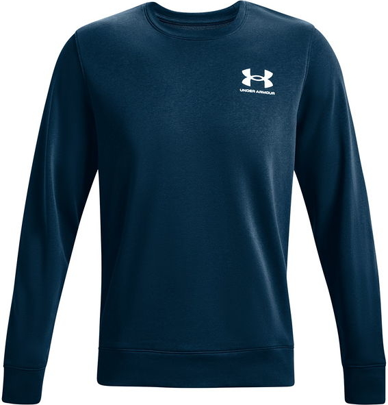 Niebieska bluza Under Armour z bawełny w sportowym stylu